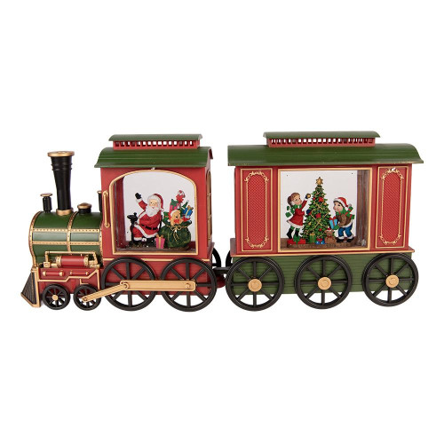 Music box s LED osvětlením TRAIN Clayre & Eef 6PR6197
