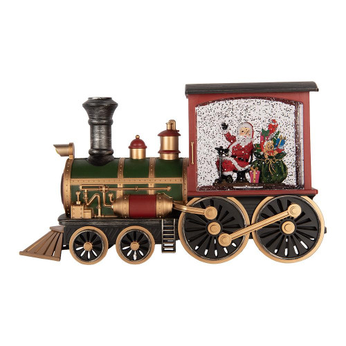 Music box s LED osvětlením TRAIN Clayre & Eef 6PR6198