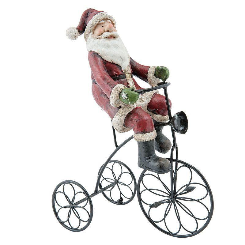 Santa na bicykli 