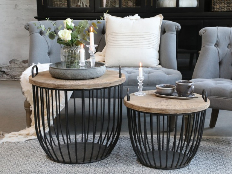 Set dizajnových coffee stolíkov