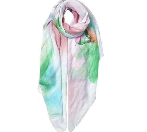 Šatka MULTI COLOURED light