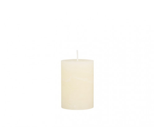 krémová sviečka macon Pillar candle 40h 