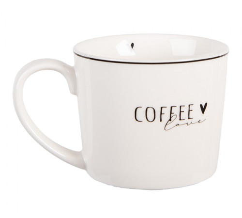 Porcel&aacute;nov&yacute; hrnček COFFEE LOVE