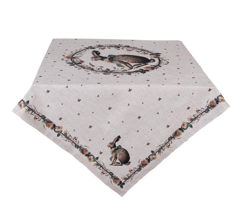 Obrus NATURAL LINEN EASTER 