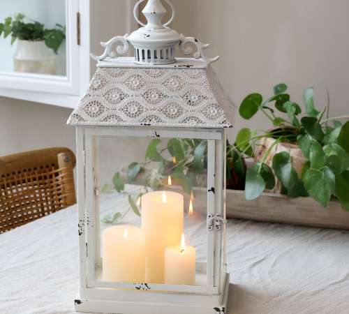Elegantn&yacute; kovov&yacute; lamp&aacute;&scaron; 49cm