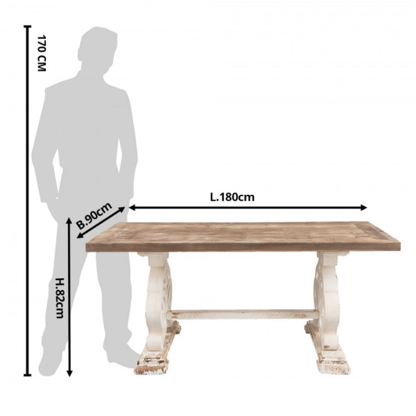 Drevený stôl 