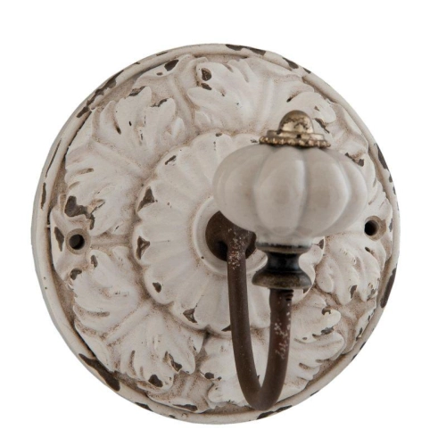 Vešiak s porcelánovou knopkou