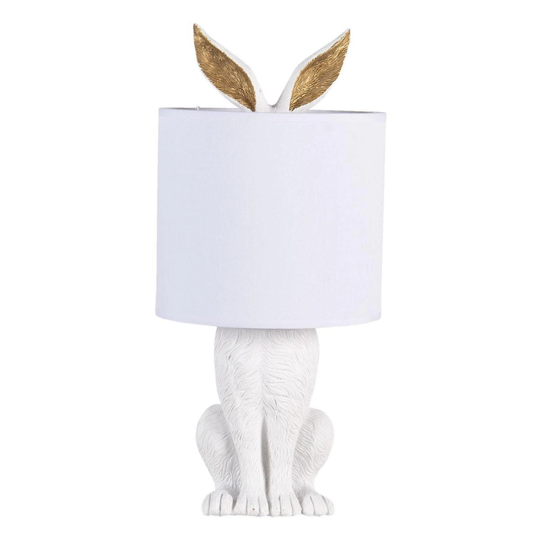 Stoln&aacute; lampa Rabbit WHITE /GOLD