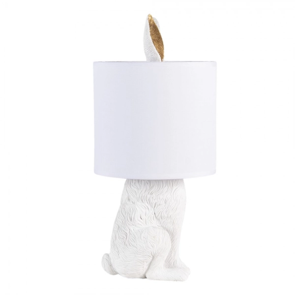 Stoln&aacute; lampa Rabbit WHITE /GOLD
