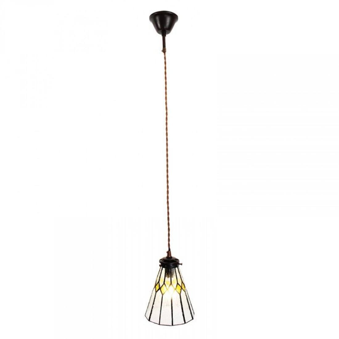 Z&aacute;vesn&aacute; lampa Tiffany white