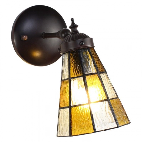 Nástenná lampa Tiffany sun