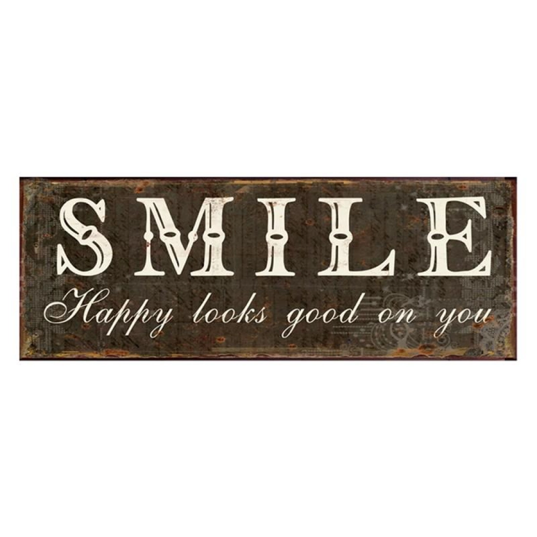Plechová ceduľa SMILE