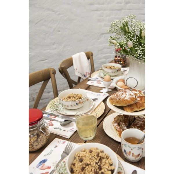 Keramick&yacute; obedov&yacute; tanier Chicken /set 4ks/