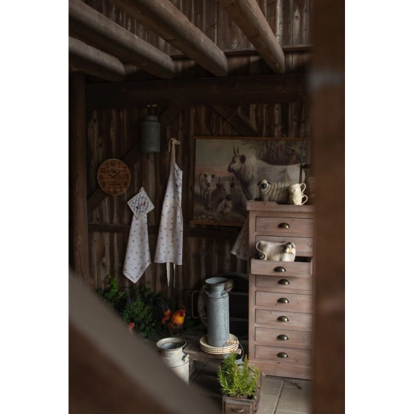 Keramick&yacute; obedov&yacute; tanier Chicken /set 4ks/