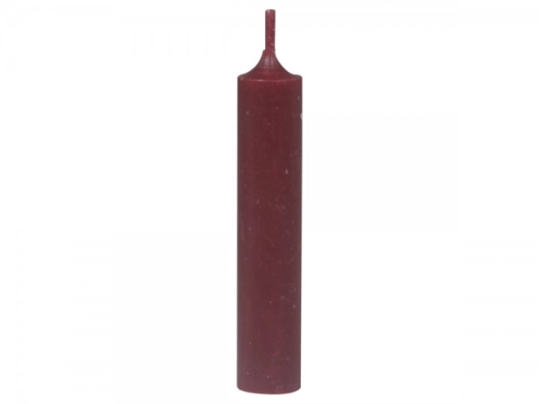 Večern&aacute; sviečka červen&aacute; - kr&aacute;tka