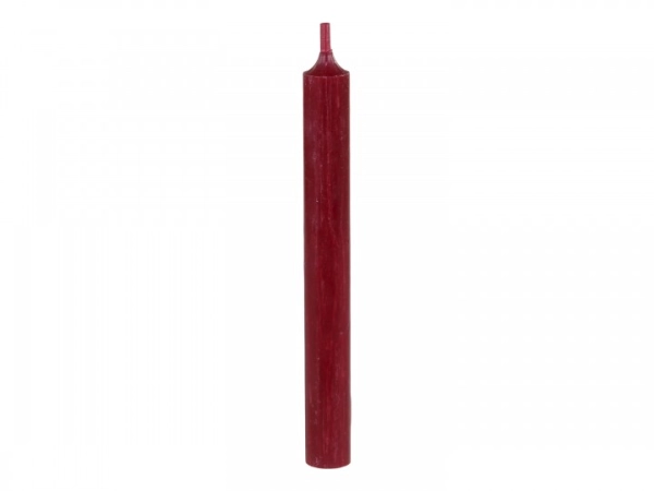 Sviečka večern&aacute; tmav&aacute;  červen&aacute; 