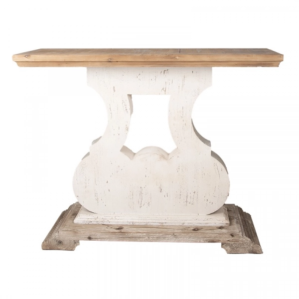 Dreven&yacute; konzolov&yacute; stol&iacute;k