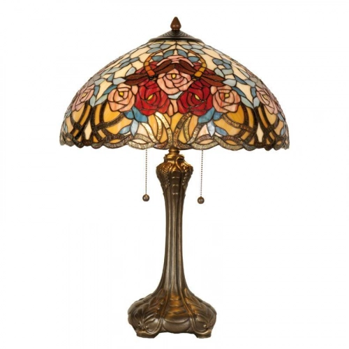 Stolní lampa Tiffany RED