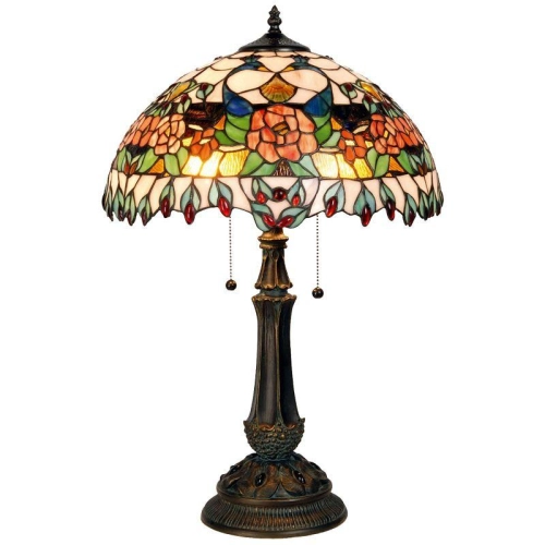Stolná lampa Tiffany  ROSE