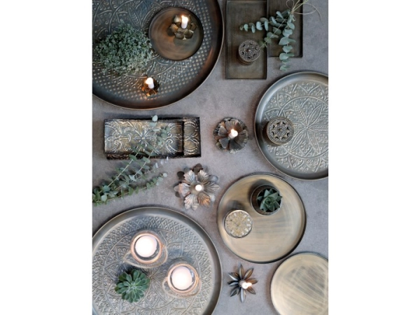 mosadzn&yacute; okr&uacute;hly podnos 40,5cm 