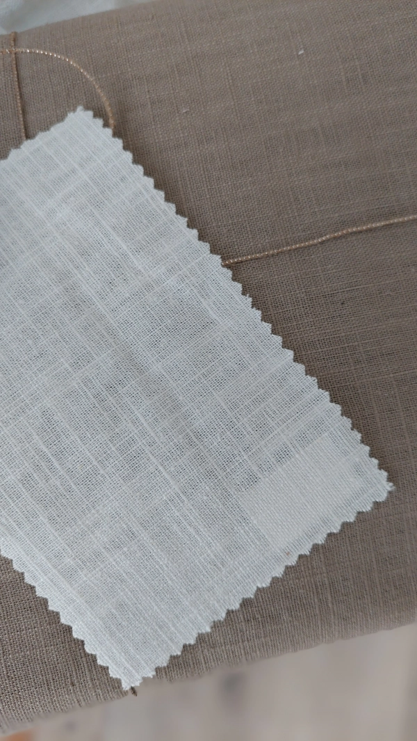 Ľanov&aacute;  obliečka na vank&uacute;&scaron;  star&aacute; biela/ Old White 70*50cm 