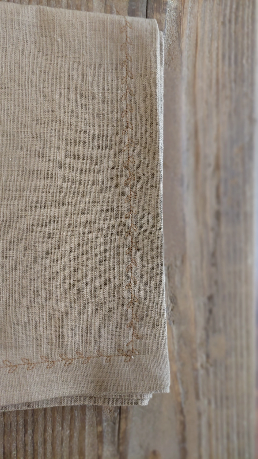 Ľanový obrus /štóla Old  Linen 160*45 cm 