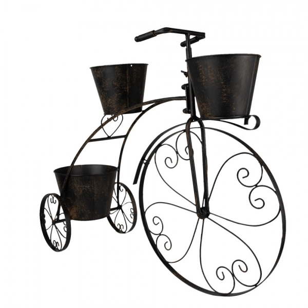 Kovový stojan na kvetináče BIKE 