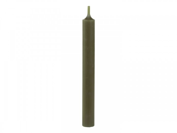 Večern&aacute; sviečka olivov&aacute;  18cm