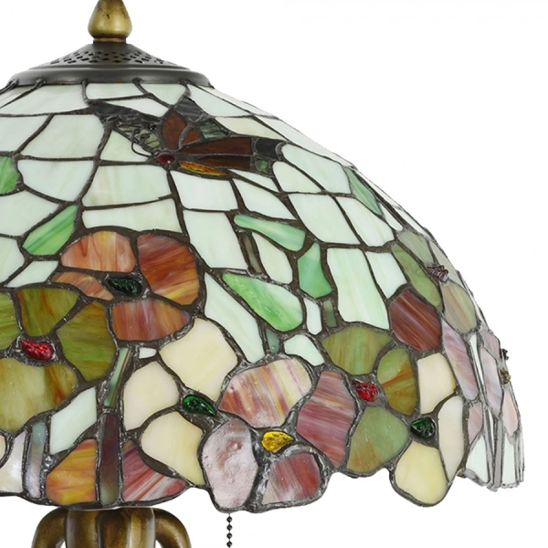 Stolná  lampa Tiffany FLOWERS