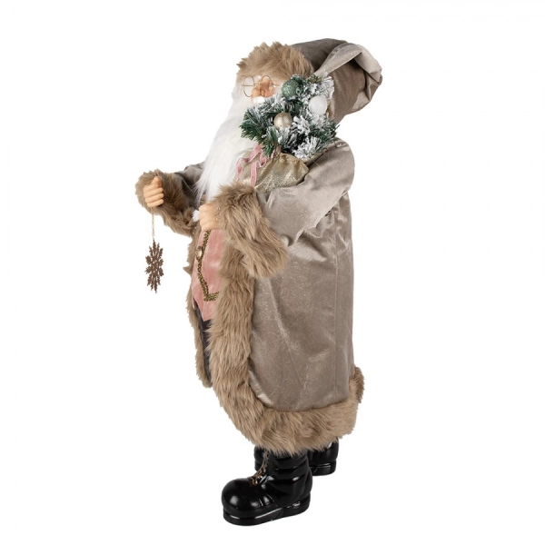 Santa Claus vianočná luxusná  dekorácia  82cm