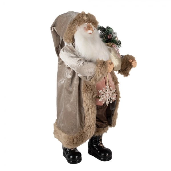 Santa Claus vianočná luxusná  dekorácia  82cm