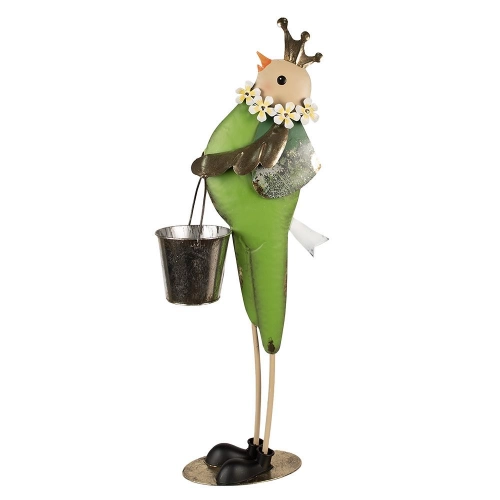 kovová figurka do záhrady 