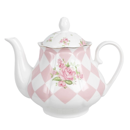 Porcelánový čajník  na čaj SWEET ROSES 
