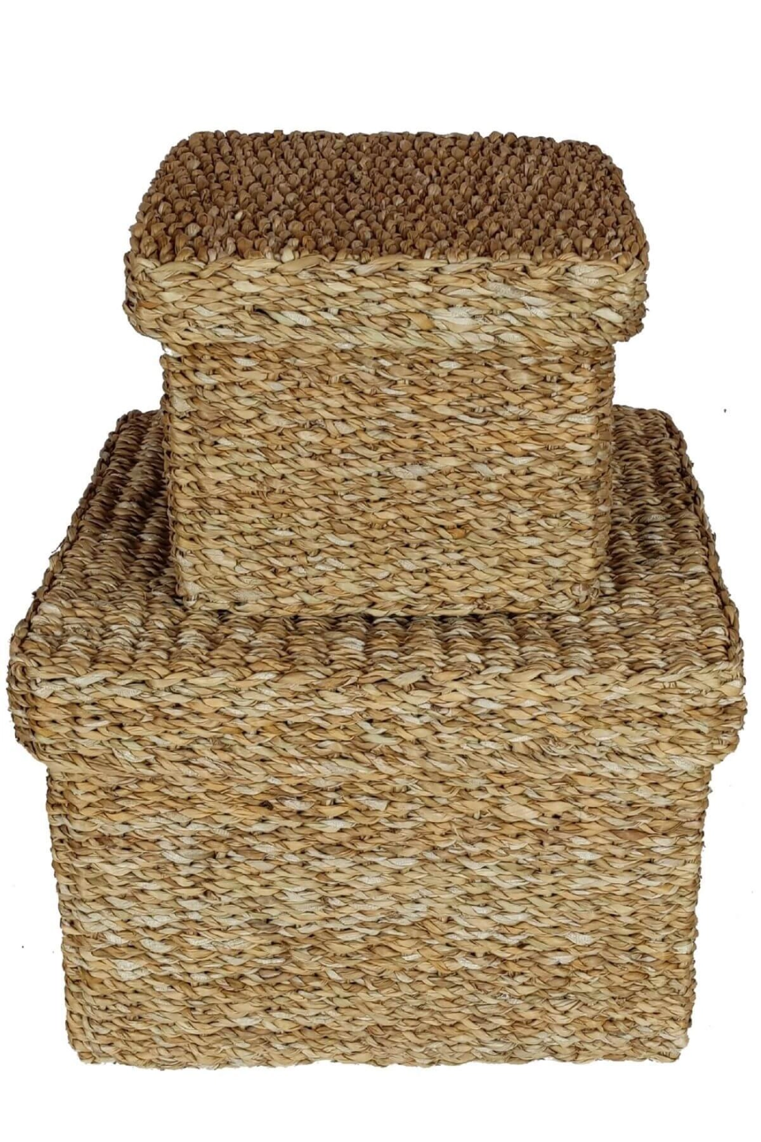 úložný box  z morskej trávy set 2kusy 