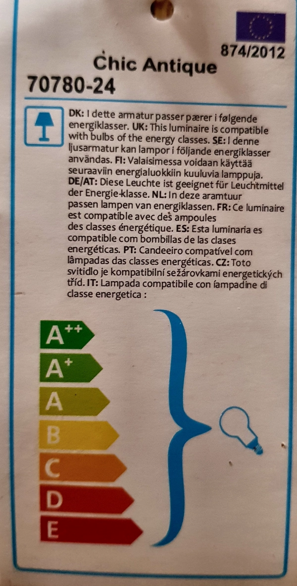 "Big Factory" stropn&aacute; lampa 