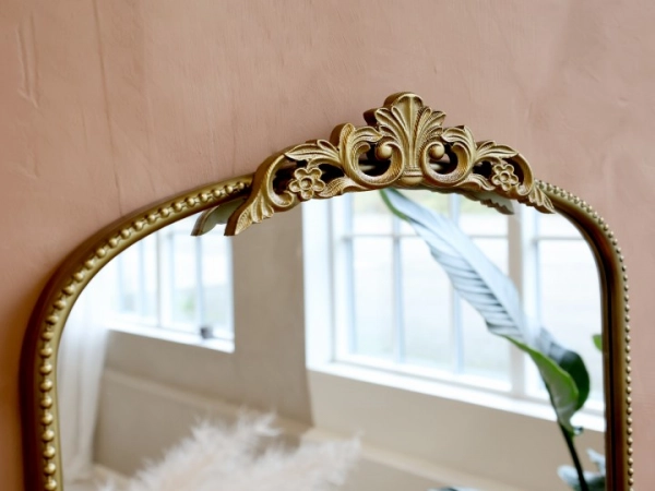 Zrkadlo antique brass