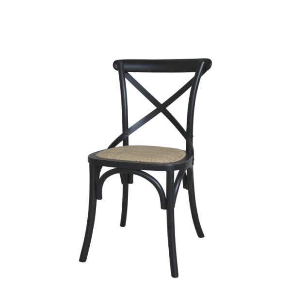 Franc&uacute;zska stolička s pr&uacute;ten&yacute;m sedadlom