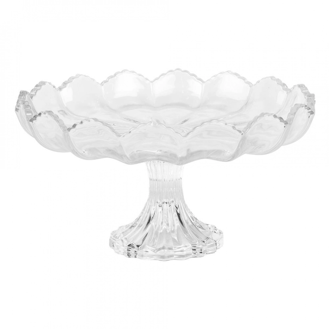 Sklenen&aacute; miska na n&ocirc;žke