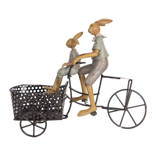 zajačikovia na bicykli