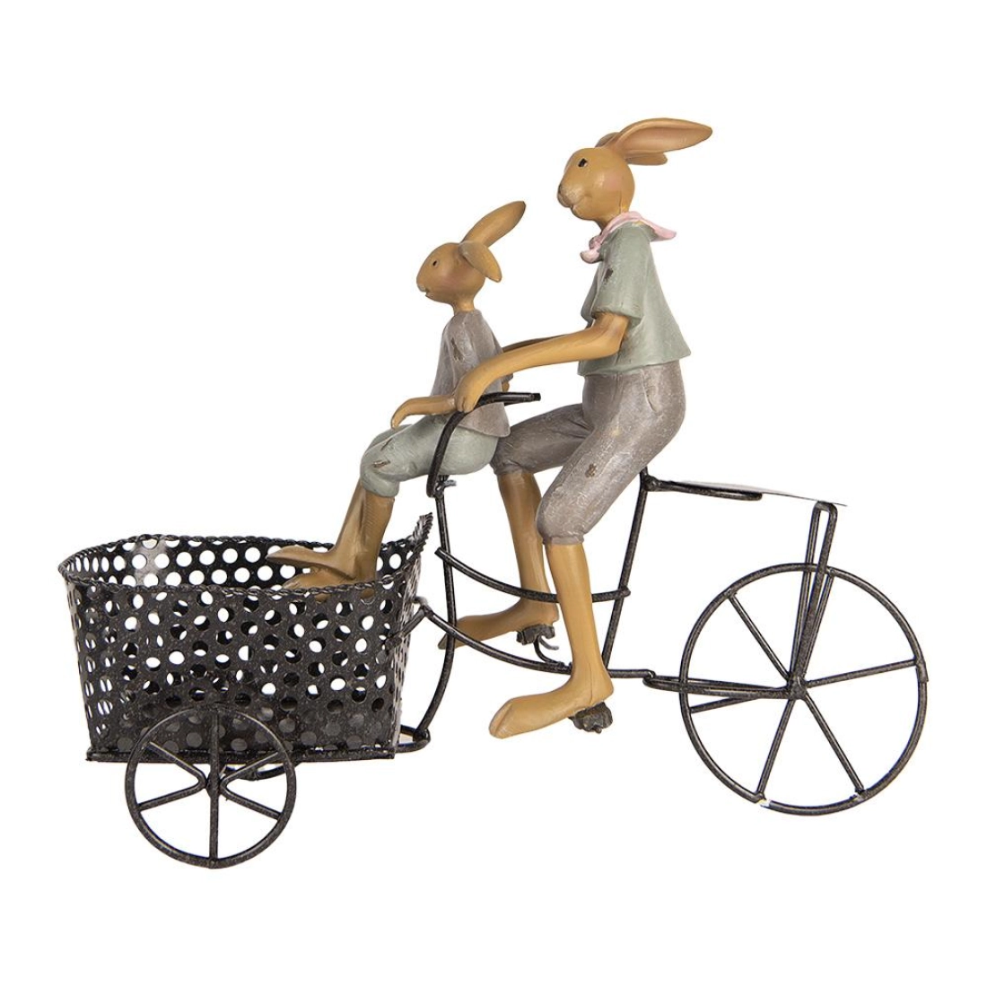 zajačikovia na bicykli