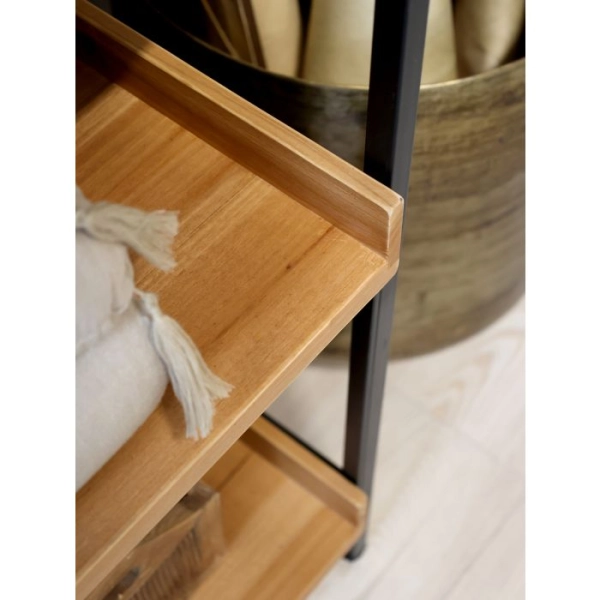 Kovovo- dreven&yacute; &uacute;ložn&yacute; industrial reg&aacute;l