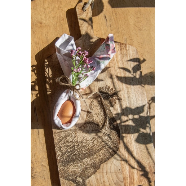 drevená doska Chicken 