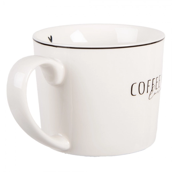 Porcel&aacute;nov&yacute; hrnček COFFEE LOVE