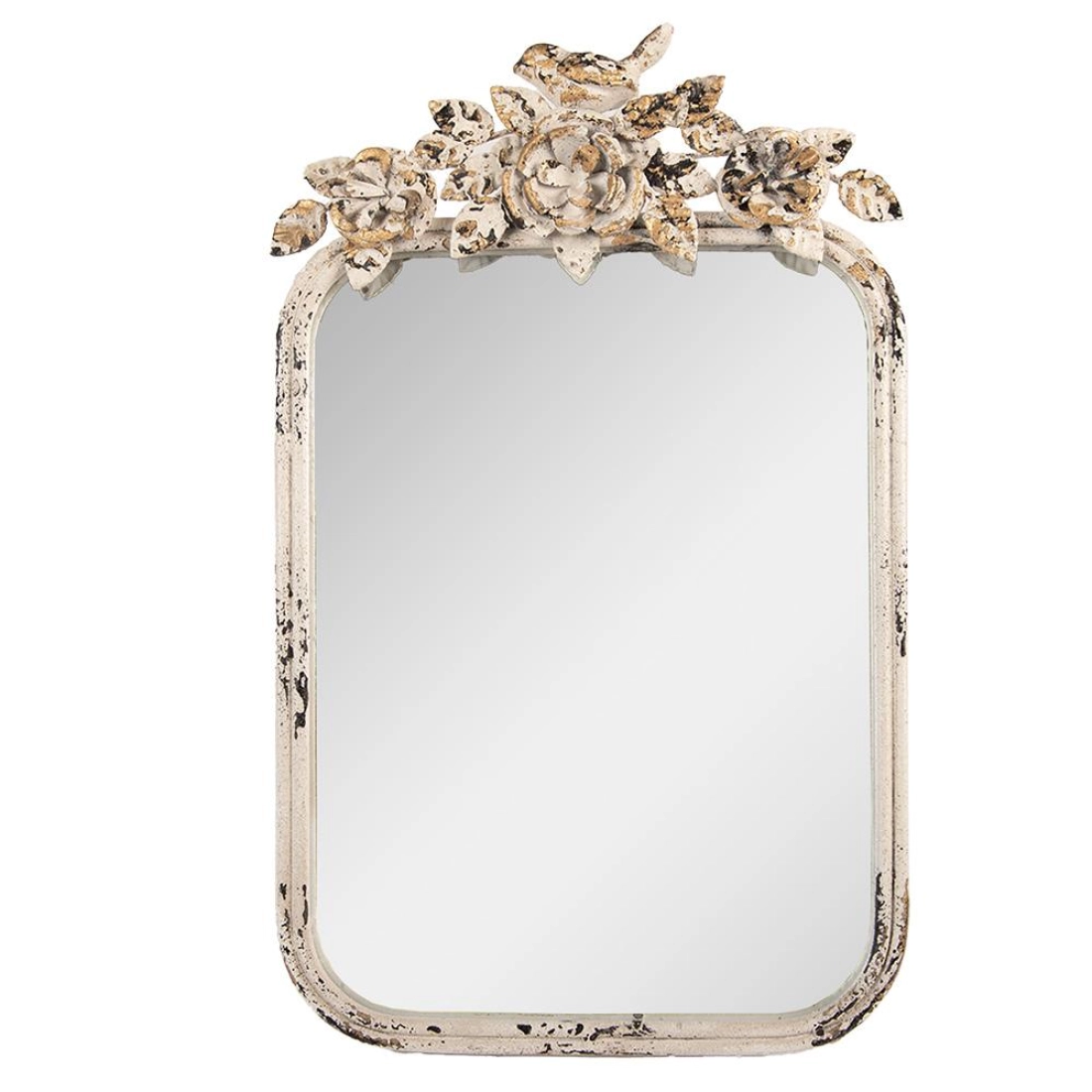 Stoln&eacute; Vintage kovov&eacute;  zrkadlo