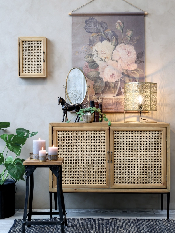 Mosadzn&aacute; lampa stolov&aacute; 