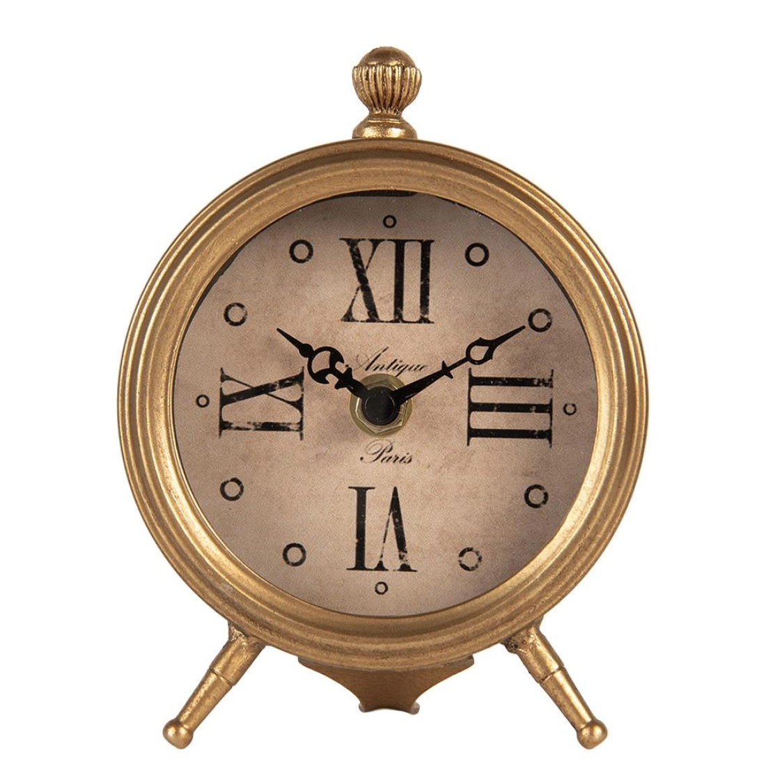 Elegantn&eacute; zlat&eacute; stolov&eacute; hodiny