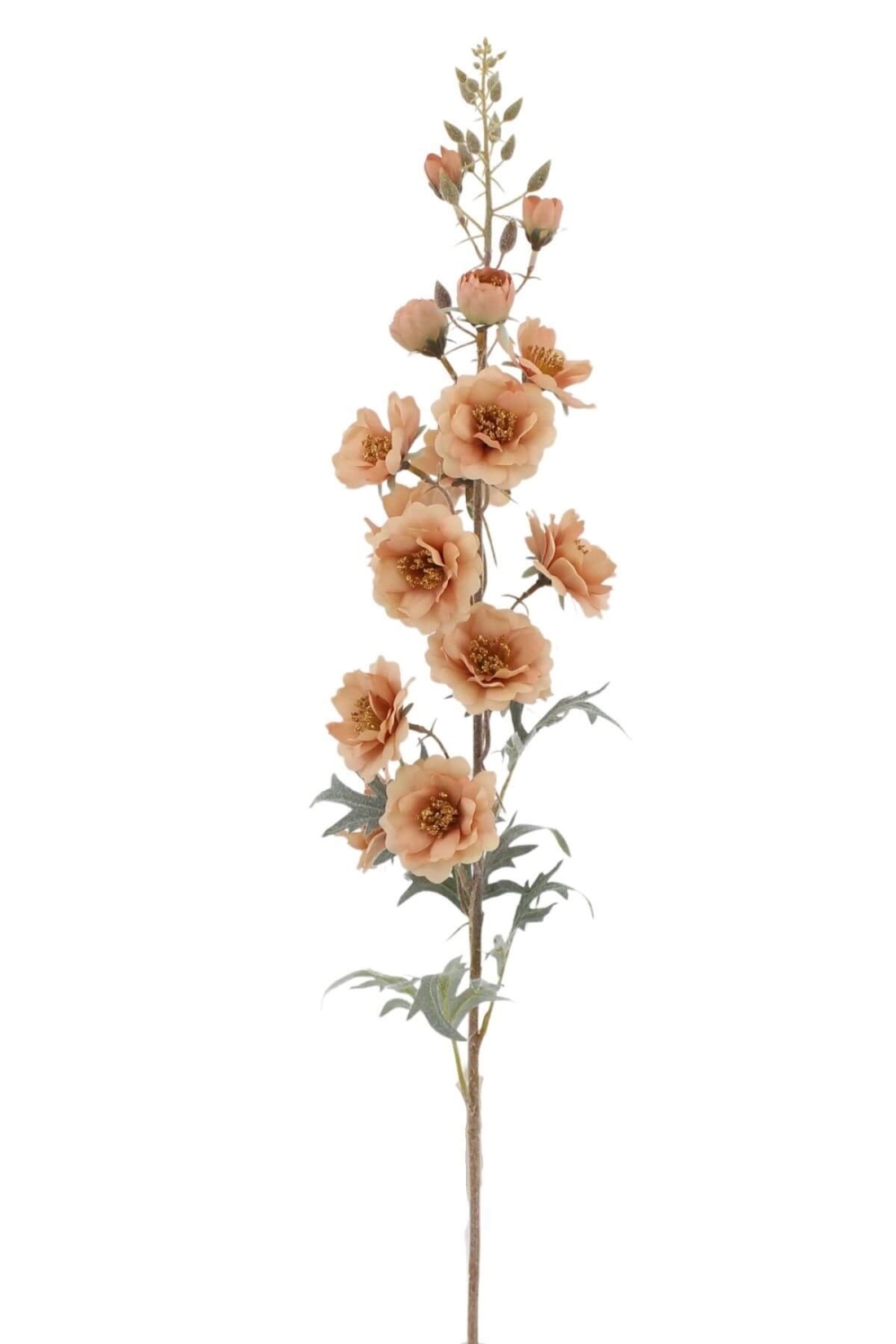 Bledooranžov&eacute; umel&eacute; kvety 92cm