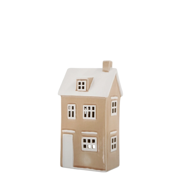 oranžov&yacute; keramick&yacute; domček Chamonix 