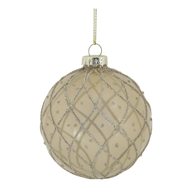 vianočn&eacute; sklenen&eacute;  gule  sada 6ks ručne maľovan&eacute; 