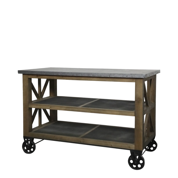 Kuchynsk&yacute; ostrov na kolieskach 